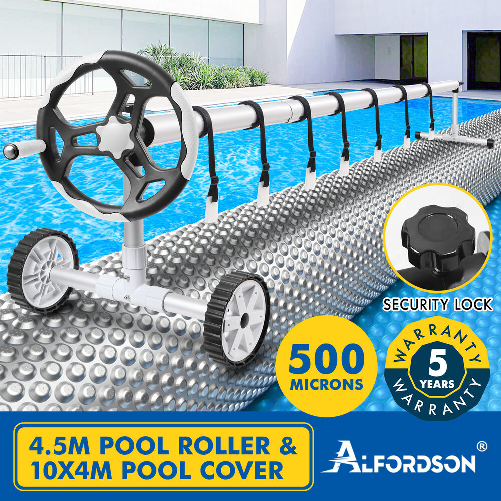 ALFORDSON Pool Cover 500 Micron Solar Blanket Roller Isothermal Swimming Set - Picture 86 of 311