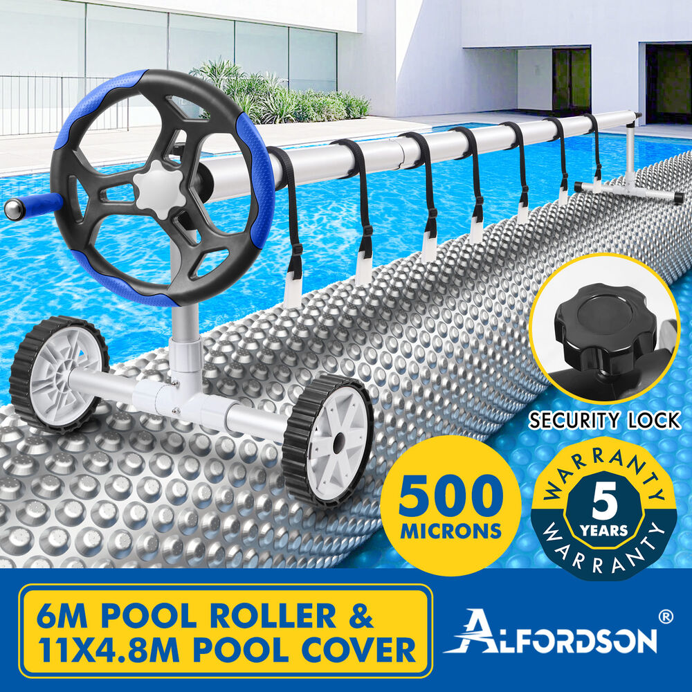 ALFORDSON Pool Cover 500 Micron Solar Blanket Roller Isothermal Swimming Set - Picture 216 of 311