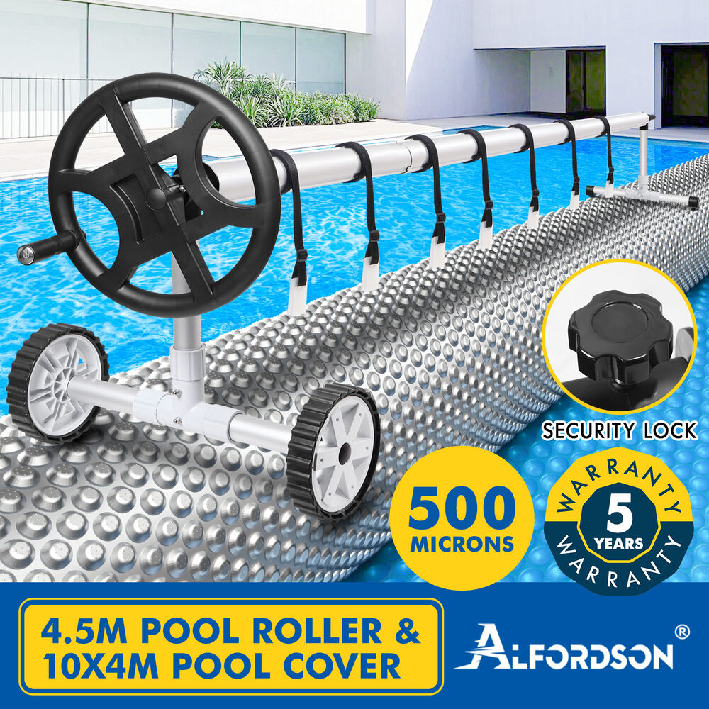 ALFORDSON Pool Cover 500 Micron Solar Blanket Roller Isothermal Swimming Set - Picture 132 of 311