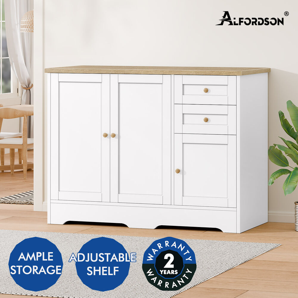 ALFORDSON Buffet Sideboard Cupboard Cabinet Storage Kitchen Hallway Doors Drawer - Picture 109 of 240