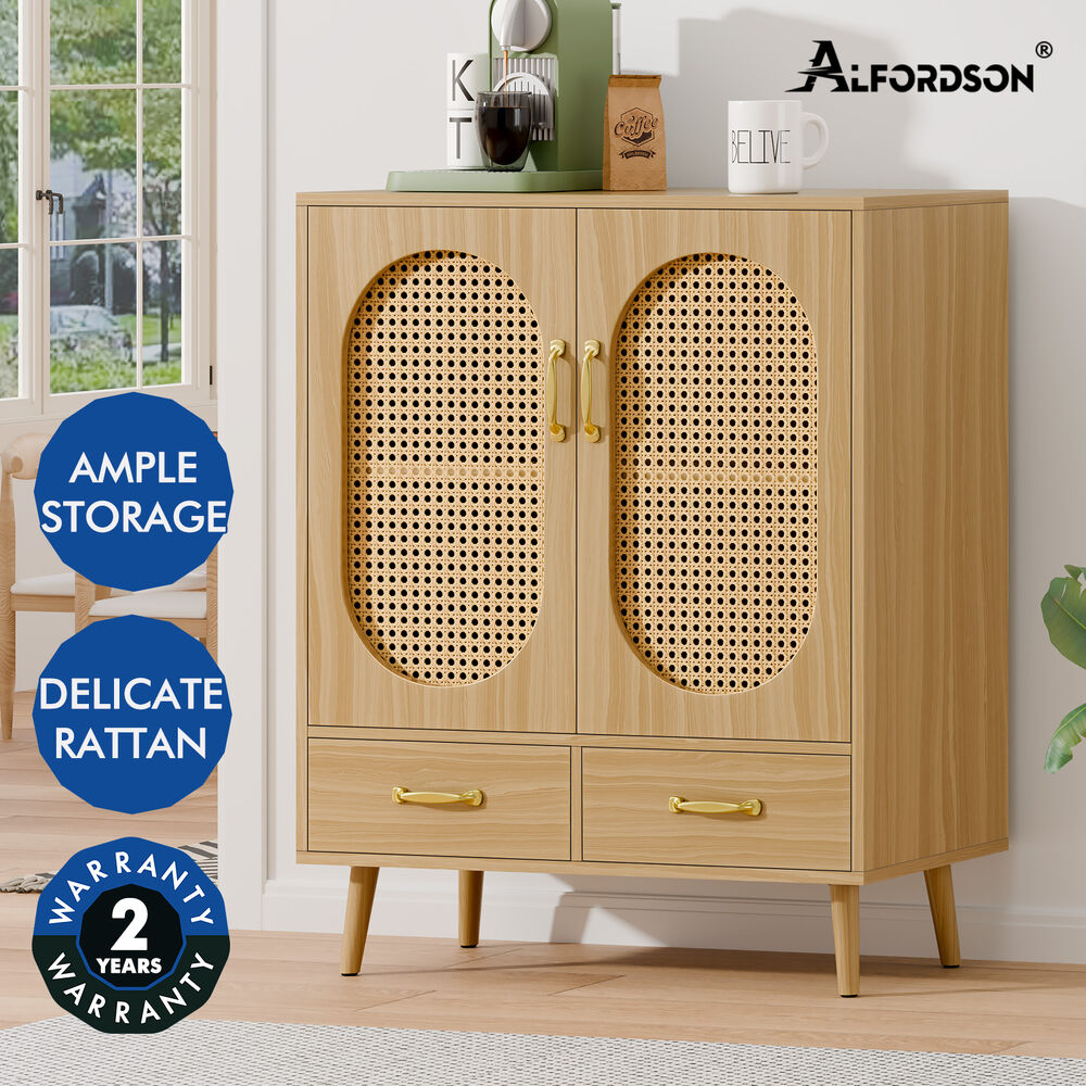 ALFORDSON Buffet Sideboard Cupboard Cabinet Storage Kitchen Hallway Doors Drawer - Picture 181 of 240
