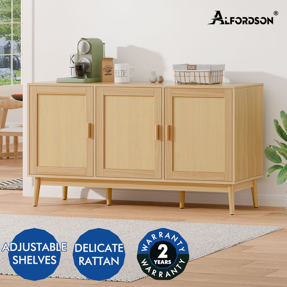 ALFORDSON Buffet Sideboard Cupboard Cabinet Storage Kitchen Hallway Doors Drawer - Picture 49 of 240