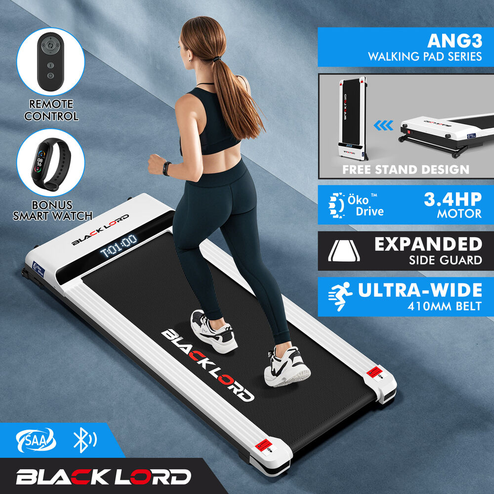 BLACK LORD Treadmill Electric Walking Pad Home Office Gym Fitness Remote Control - Picture 61 of 564