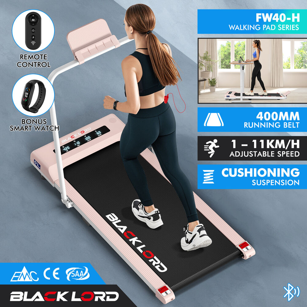 BLACK LORD Treadmill Electric Walking Pad Home Office Gym Fitness Remote Control - Picture 145 of 564