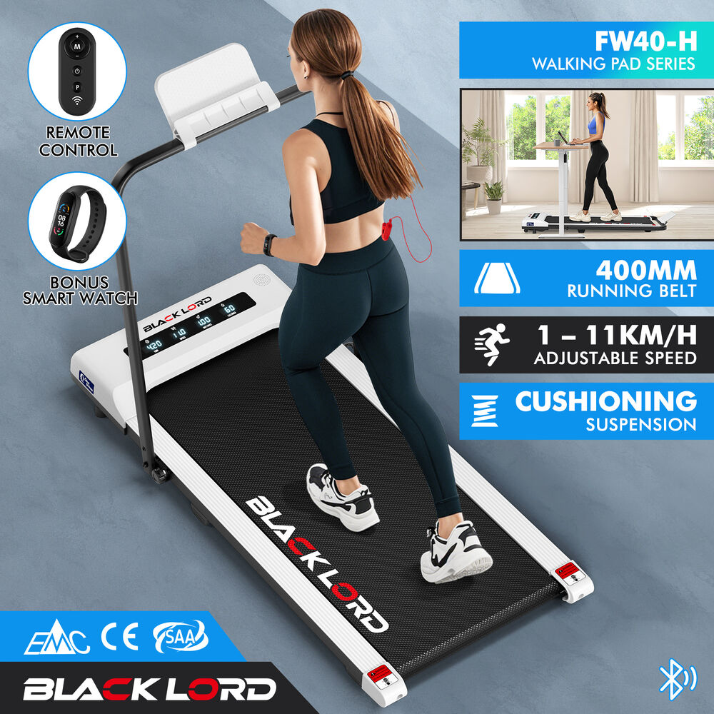 BLACK LORD Treadmill Electric Walking Pad Home Office Gym Fitness Remote Control - Picture 157 of 564