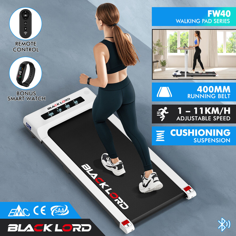 BLACK LORD Treadmill Electric Walking Pad Home Office Gym Fitness Remote Control - Picture 109 of 564