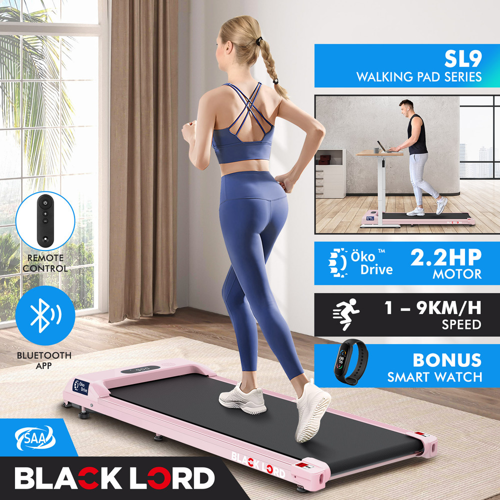BLACK LORD Treadmill Electric Walking Pad Home Office Gym Fitness Remote Control - Picture 337 of 564