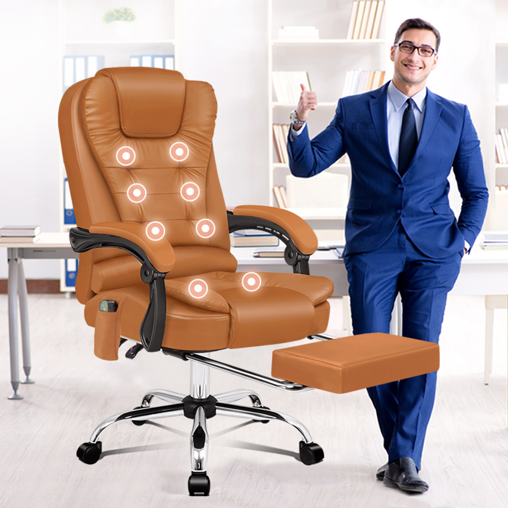Heated executive discount office chair