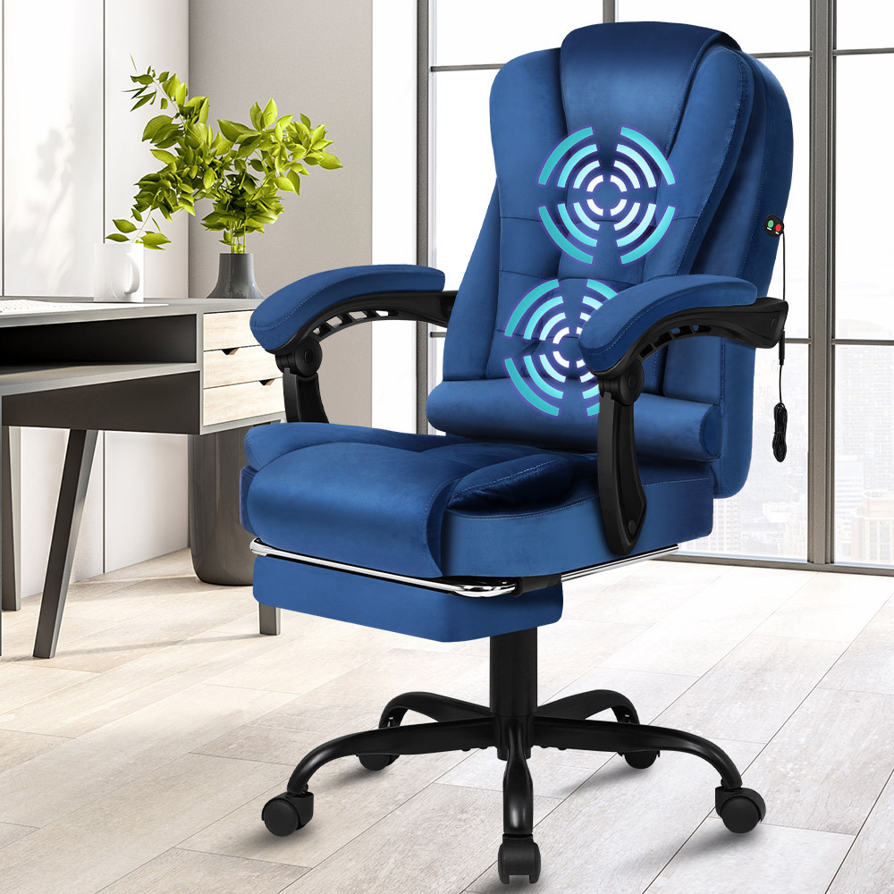 Alfordson mesh office chair gaming 2025 executive fabric seat racing footrest recline