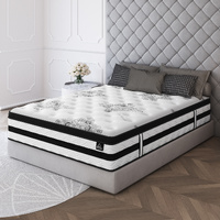 STARRY EUCALYPT Mattress Queen Double King Single Bed 34cm 5-Zone Spring EuroTop