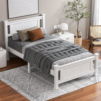 ALFORDSON Bed Frame Wooden Timber King Single Mattress Base Platform Arne