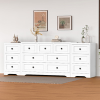 ALFORDSON 7 Chest of Drawers 2x Bedside Table Bedroom Storage Hamptons White