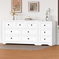 ALFORDSON 7 Chest of Drawers Bedside Table Bedroom Storage Hamptons White