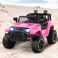 ALFORDSON Kids Ride On Car Toy Jeep Electric 12V 60W Motors R/C LED Lights Pink