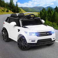 ALFORDSON Kids Ride On Car 12V Eletric Motor Remote Car Toy MP3 LED Light White