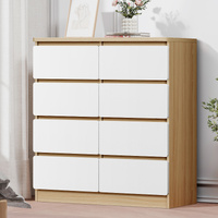 ALFORDSON 8 Chest of Drawers Minimalist Storage Cabinet Dresser Tallboy Wood