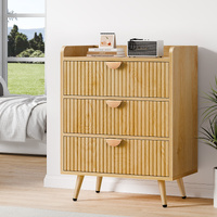 ALFORDSON 3 Chest of Drawers Modern Storage Cabinet Dresser Tallboy Wood