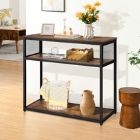 ALFORDSON Console Table Industrial Storage Rack 3 Shelves
