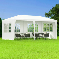 ALFORDSON Gazebo 3x6 Outdoor Marquee Party Tent Camping Portable Side Wall White