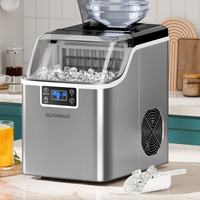 ALFORDSON Commercial Ice Maker Machine 3.7L Countertop w/ Timer Silver