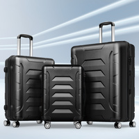 ALFORDSON Luggage 3PCS Set Suitcase Trolley TSA Carry on Hard Case Black