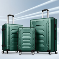 ALFORDSON Luggage 3PCS Set Suitcase Trolley TSA Carry on Hard Case Green
