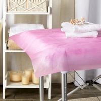 ALFORDSON 50X Disposable Bed Sheet Non-woven Massage Table Pink Cover SPA Salon