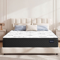 ALFORDSON Mattress Double Bed Pillow Top Memory Foam Bedding Medium Firm 24cm