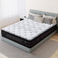 STARRY EUCALYPT Mattress Pocket Spring King Single Latex Euro Top 36cm Athena