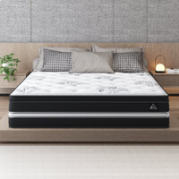 STARRY EUCALYPT Mattress Pocket Spring Double Size Latex Euro Top 34cm Bethany