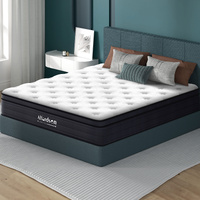 ALFORDSON Mattress Double Bed Euro Top Spring Foam Bedding 23CM Medium Firm