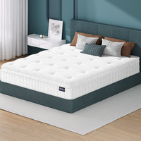 ALFORDSON Mattress 22CM Double Bed Euro Top Spring Foam Bedding Medium Firm