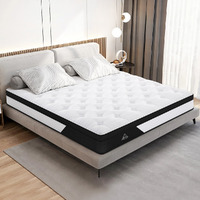 STARRY EUCALYPT King Single Mattress Bonnell Spring King Single Foam Bed Medium 18cm