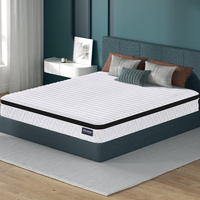 ALFORDSON Mattress 17CM King Single Bed Euro Top Spring Foam Bedding Medium Firm