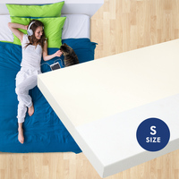 STARRY EUCALYPT Memory Foam Mattress Topper SINGLE Size 8CM Visco Bed Cover