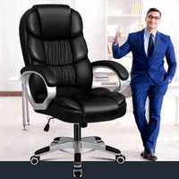 ALFORDSON Office Chair Executive Computer Gaming Racer PU Leather Work Seat