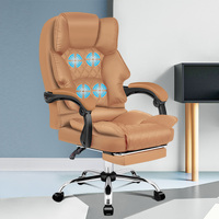 ALFORDSON Massage Office Chair Executive Recliner Gaming Computer Seat Leather
