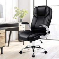 ALFORDSON Office Chair Executive Computer Gaming Racer PU Leather Work Seat