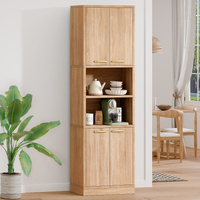 ALFORDSON Buffet Sideboard Cupboard Storage Cabinet Kitchen Pantry 190CM Wood