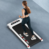 BLACK LORD Treadmill Electric Walking Pad Under Desk Home Gym 400mm White