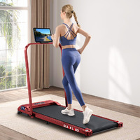 BLACK LORD Treadmill Electric Walking Pad Home Office Gym Fitness Foldable