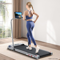 BLACK LORD Treadmill Electric Walking Pad Home Office Gym Fitness Foldable