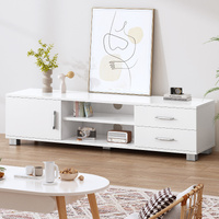 ALFORDSON Entertainment Unit TV Cabinet Stand 120cm White