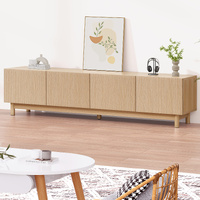 ALFORDSON Entertainment Unit TV Cabinet Stand 180cm Oak