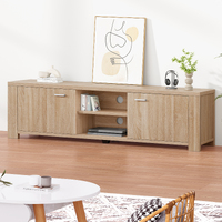 ALFORDSON Entertainment Unit TV Cabinet Stand 160cm Wood