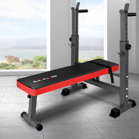 BLACK LORD Weight Bench Press Squat Rack Incline Fitness Home Gym Equipment