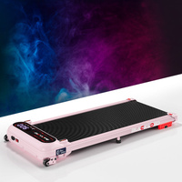 BLACK LORD Treadmill Electric Walking Pad Running Machine Incline Gym Pink