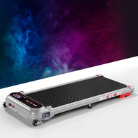 BLACK LORD Treadmill Electric Walking Pad Incline Running Machine Gym Silver