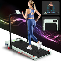 BLACK LORD Treadmill Walking Vibration Pad Electric LED Light Incline Foldable
