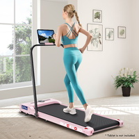 BLACK LORD Treadmill Electric Walking Pad Foldable Home Gym Fitness Pink